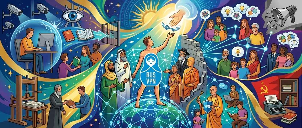 From the printing press to the VPN — the history of the struggle for free information